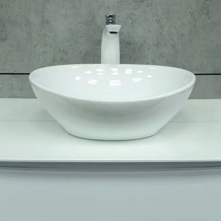 Раковина чаша Velvex 7138, белый, артикул 7138