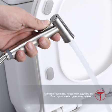 Гигиенический душ со смесителем  Raglo R10.52.05, сатин