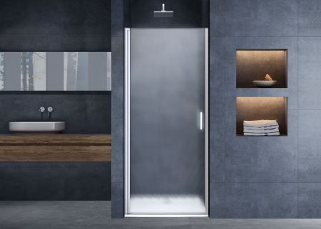 Душевые двери Vincea Душевая дверь Alpha VDP-3AL850MT , хром, стекло текстурное,, артикул VDP-3AL850MT