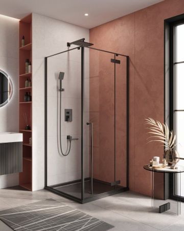 LINER-A-1-90-C-GM-R Душевой уголок, артикул LINER-A-1-90-C-GM-R