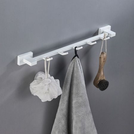 Планка с крючками Shevanik SG5651C, белый