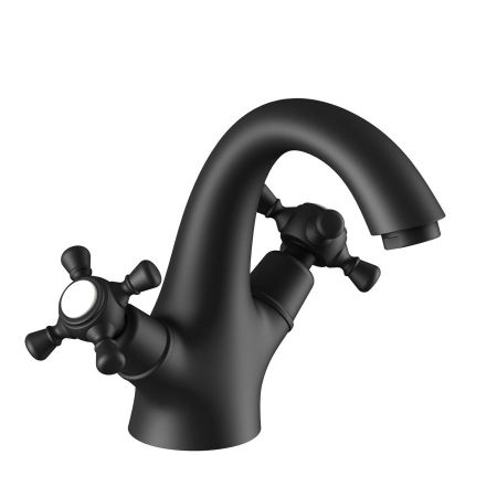 Смеситель для раковины Timo Nelson 1911/03F черный, артикул 1911/03F