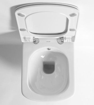 Унитаз биде Creavit Elegant EG321-00CB00E-0000 подвесной Белый без сиденья, артикул EG321-00CB00E-0000