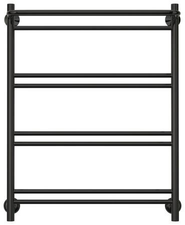 Полотенцесушитель водяной СТИЛЬЕ "Версия-Н1" 800х600 (Полка+1+2+2+2) П 16 (Чёрный), артикул 17621-8060