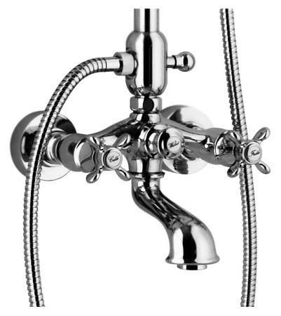 Душевая система Webert Ottocento OT721208 Хром Белый