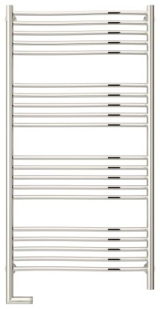 Полотенцесушитель электрический "ФЛЮИД 2.0" 1200х600 / МЭМ левый (Без покрытия), артикул 00-5220-1260