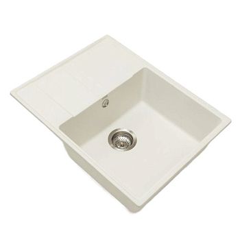 Кухонная мойка Grandex Aqua Topline 600311, белый