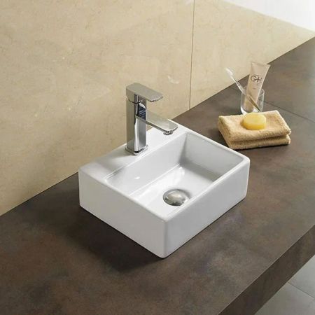 Раковина чаша Velvex 7440C, белый, артикул 7440C