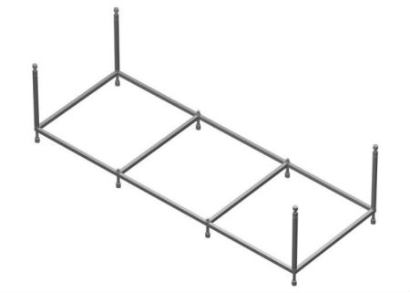 W52A-180-080W-R Inspire V2.0 каркас для ванны 180х80 , комплект, артикул W52A-180-080W-R