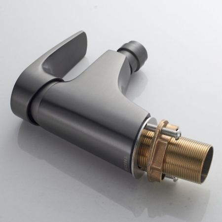 Смеситель для биде Shevanik S5007T, оружейная сталь