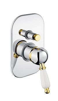 Смеситель для душа Fiore IMPERIAL 83CO5134, хром/золото