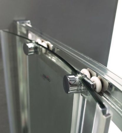 Душевой уголок Cezares Anima RH-2 120x100 L профиль Хром стекло прозрачное, артикул ANIMA-W-RH-2-120/100-C-Cr-L