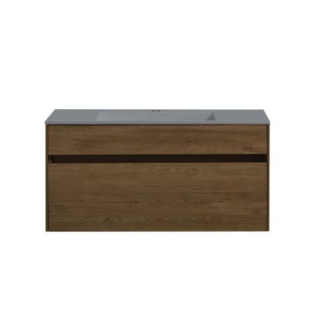 База под раковину Chiara 1000 подвесная, 1 выкатной ящик soft-close, T.Oak, артикул VMC-2C100TO