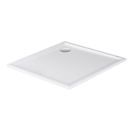 Duravit  Starck Slimline Поддон акриловый квадратный  1000x1000х50mm, d90, цвет белый, артикул 720116000000000