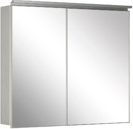 Зеркало-шкаф De Aqua 80 серебро
