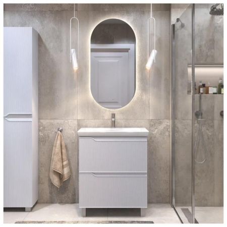 Тумба с раковиной напольная VIGO Neo 328-com, 70 см, артикул 328-com