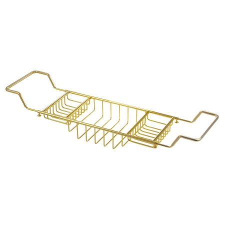 COMPLEMENTI Полка-решётка на ванну , золото, артикул 22003