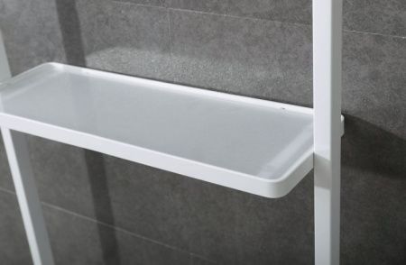 Электрический полотенцесушитель Black&White Universe 400х1010 N-337W с полкой Белый