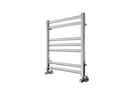 Полотенцесушитель водяной Aquatek (Акватек) Поларис П7 500х600 мм, подключение нижнее/диагональное, сверхпрочная пищевая нержавеющая сталь AISI 304L, гарантия 10 лет, артикул AQ KO0760CH