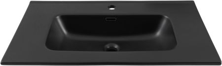 Раковина Aquanet Flat 80 черная матовая, артикул 00329255