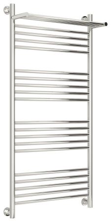 Полотенцесушитель, Сунержа, Богема +, с 1 полкой, водяной, ширина, мм-650, глубина, мм-213, высота, мм-1262, межосевое расстояние-600, подключение-диагональное/нижнее/вертикальное, температура теплоносителя-до 95°С, мощность-Вт-834, присоединительный разм, артикул 00-0223-1260