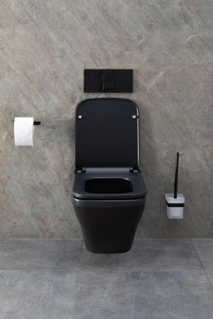 Чаша подвесного унитаза Allen Brau Infinity 4.21011.31 черный матовый, артикул 4.21011.31