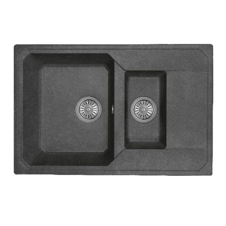 Кухонная мойка Dr. Gans КАРДИНАЛ 29.035.D0760.411, графит, артикул 29.035.D0760.411