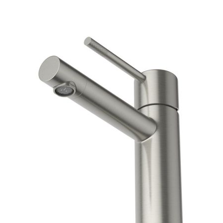 RELAX-LS2-NOP Смеситель для раковины однорычажный с донным клапаном, черный матовый, артикул RELAX-LS2-NOP