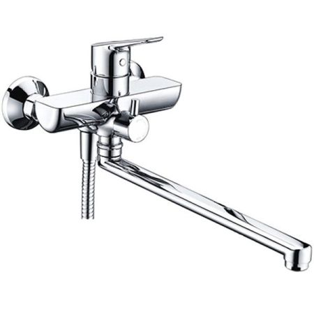 Смеситель для ванны WasserKRAFT Lippe 4502L универсальный Хром, артикул 4502L