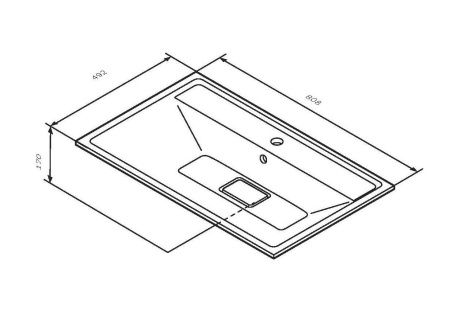 M50AWPX0801WG Inspire V2.0, раковина мебельная , искусственный мрамор, со сливом-переливом, 80 см M50AWPX0801WG Inspire V2.0, раковина мебельная , искусственный мрамор, со сливом-переливом, 80 см
