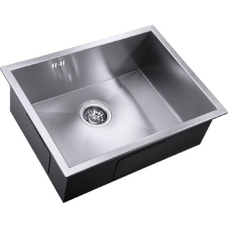 Кухонная мойка ZorG X X-5844 Матовый хром, артикул X-5844