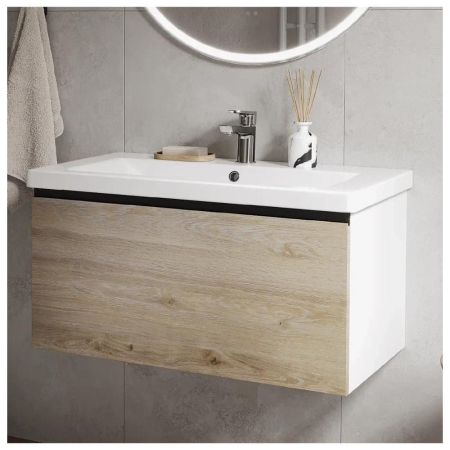 Тумба с раковиной напольная VIGO Cross 405-com, 80 см, артикул 405-com