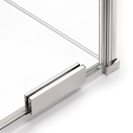 Шторка для ванны NEW TRENDY SMART 90 см EXK-4095 (хром), артикул EXK-4095