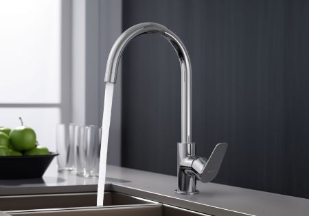 Смеситель для кухни AQUATEK AQ1182CR БЕТТА, артикул AQ1182CR