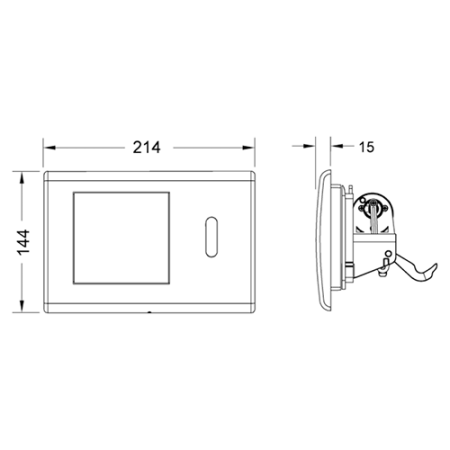 TECEplanus, 220 В, хром глянц., артикул 9240353