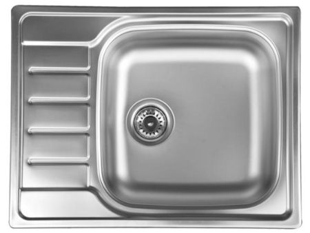 Кухонная мойка UKINOX Гранд GRL650.500 -GT8K 1R, 50*65, артикул GRL650.500 -GT8K 1R