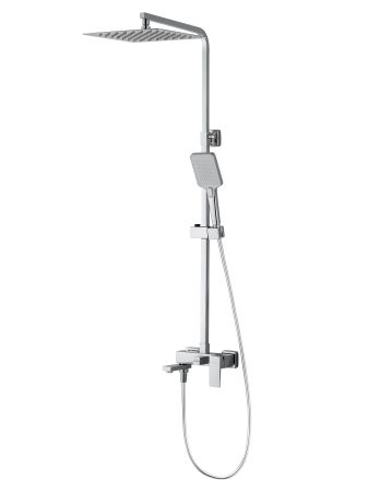 Душевая система WONZON & WOGHAND CUBE 2.0, Хром (WW-88047068-CR)