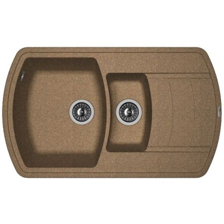 Кухонная мойка Florentina Нире-860К 20.205.D0860 Антрацит, артикул 20.130.D0860.302