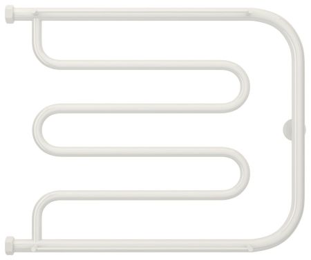 Полотенцесушитель водяной "Лира+" 2П 500х650 Н. Г. 1" (Белый), артикул 12-4012-5065