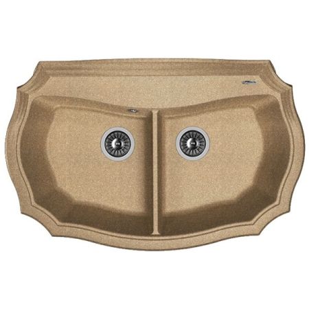 Кухонная мойка Florentina Эмилия 870 20.365.F0870 Антрацит, артикул 20.365.F0870.302