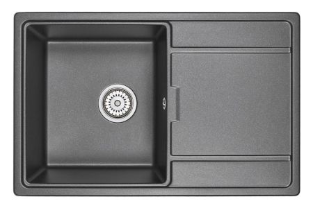 Кухонная мойка Granula 7804, ЧЁРНЫЙ, артикул 7804, ЧЁРНЫЙ
