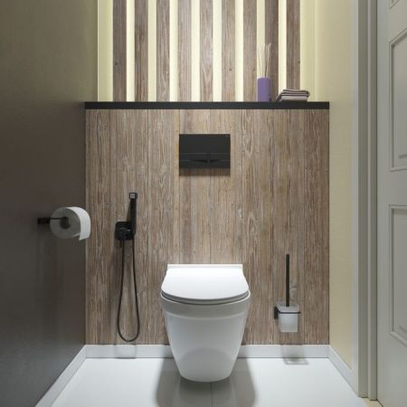 Клавиша смыва IDDIS чёрная Unifix 006 (UNI06MBi77), артикул UNI06MBi77