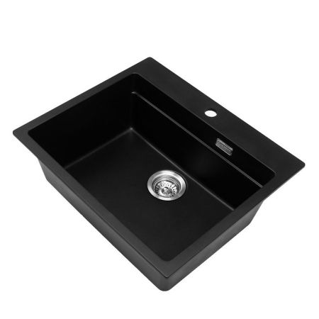 Кухонная мойка Grandex Aqua Comfort 500505, черный металлик, артикул 500505