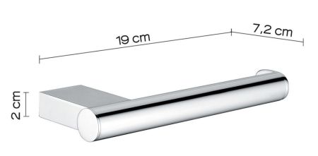 Gedy Canarie, бумагодержатель, цвет хром, артикул A224(13)