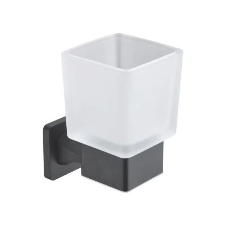 Стакан для ванной комнаты Rose RG1512H, черный, артикул RG1512H