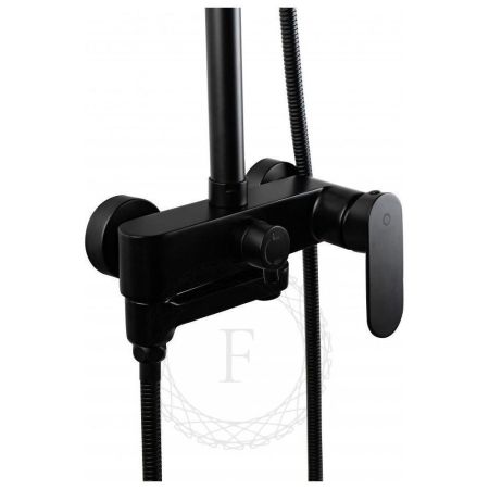 Душевая система FILARETE Retta FL2030BL, черный