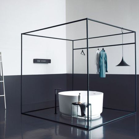 Agape In-Out Ванна отдельностоящая 130х130х60 см, цвет: белая, артикул AVAS1041ZZ