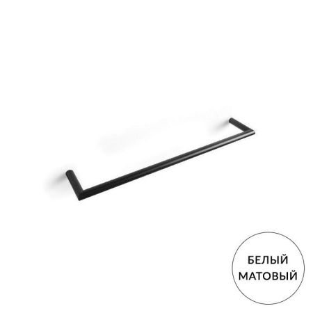 Bertocci Trecento Полотенцедержатель 30 см, цвет белый матовый, артикул 125 4816 0200