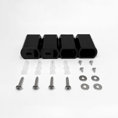 Полотенцесушитель электрический Fixsen BASIC 600х500 FX-7400B, черный, артикул FX-7400B