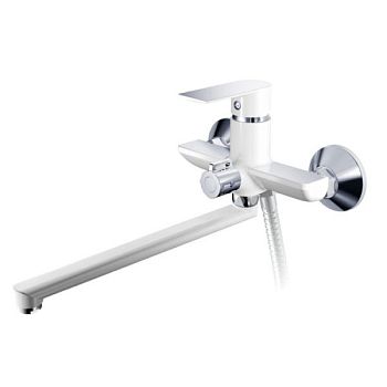 Смеситель для ванны Haiba HB22505-8, белый